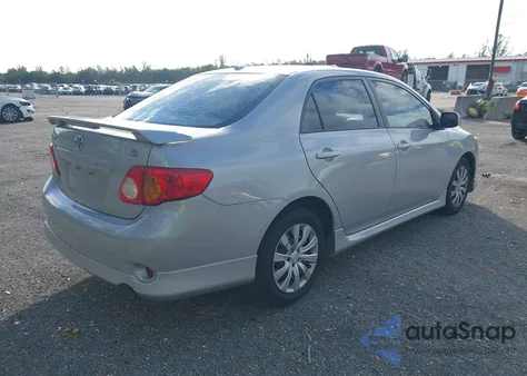 2009 Toyota Corolla S from USA, damaged, VIN 2T1BU40E99C145556
